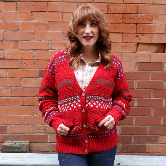 Ralph Lauren Sweaters - Vintage wool Ralph Lauren Cardigan